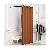 YXYECEIPENO Umkleidekabine Umkleideraum Lieferzentrale Einfacher Schließfach U-Pole Mobile Portable Privacy Locker Room Runway Cardain Shopping Center Office 4 Größen (Color : Style 5, Size : 80cm)