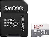 SanDisk Ultra microSD Flash-Speicher, 128 GB, MicroSD, UHS-I Klasse 10