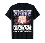 Watch Anime Girl Graphic Manga Anime Merch Japanisch T-S