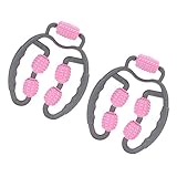 Abaodam 2 x Ring-Clip-Massagegerät für Beine, Muskelentspanner, Mehrzweck-Massag