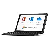 Neu: das Fire HD 10 Plus-Tablet, 64 GB, schiefergrau, ohne Werbung + Bluetooth-Tastatur + 12-monatiges Abonnement für Microsoft 365 Sing