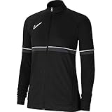 Nike Women's W NK Dry ACD21 TRK JKT K Jacket, Black/White/Anthracite/White, L