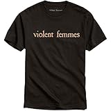 T-Shirt # M Unisex Black # Salmon Pink Vintage Log