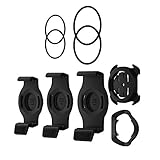 Garmin Quarter Turn Mount für QuickFit-Fahrräder, 3 Einheiten mit 20, 22 und 26 mm Halterung, Unisex-Erwachsene, Schwarz, Einheitsgröß