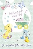 Geburtskarte | Geburt Baby Karte | Karte zur Geburt | Geburtskarten Baby | Baby Karte Geburt | Karte Baby im Set | Karte in Folie | DIN A6 | Klappkarte inkl. Umschlag | Motiv: Kinderwag