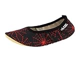 Lico G 1 STYLE Unisex Kinder Gymnastikschuhe, Schwarz/ Rot, 30 EU