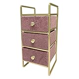 SM SunniMix Exquisite Schmuckverpackungsbox Dreischichtiger Schmuckschrank Mädchen Frauen Große Kap