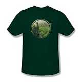 The Hobbit - Herren Gandalfs Journey T-Shirt im Jäger-Grün, X-Large, Hunter G