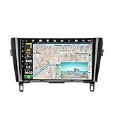 CWGMG Android 10.0 Autoradio für X-Trail 3 T32 2013-2017 GPS Navigation headunit Unterstützung HD Touchscreen/Bluetooth/Lenkrad Bedienung/WiFi/4G/Sat Navi,4 core 2g+32gb