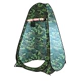 pumutech Camp Zelt Tragbare Outdoor-Duschzelt-Camp-Toilette-Regenschutz for Camping-Privatsphäre Zelt im Freien Dressing Zelt einfach einrichten Zelt Camping (Color : Camouflage)