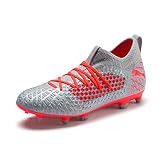 Puma Herren FUTURE 4.3 NETFIT FG/AG Fu?ballschuhe, (Glacial Blue-NRGY High Risk Red 01), 9.5 (44 EU)