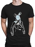 Fortnite Herren T-Shirt Schwarz M