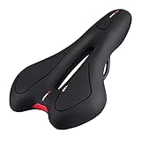 Aishces Fahrradsattel Gel MTB Sattel Ergonomischer Hohl Fahrradsitz, Bequem, Atmungsaktiv, Geeignet für Herren Damen MTB/Rennrad S