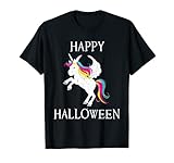 Happy Halloween Clipart Lustiges Einhorn Design T-S