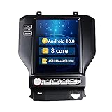 ROADYAKO Indash 10.4 Zoll Android 10.0 Autoradio für Ford Mustang 2014 2015 2016 2017 2018 Auto GPS Navigation Multimedia RDS 4G WiFi SWC Audio Video FM