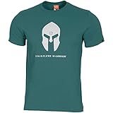 Pentagon Herren Ageron T-Shirt Spartan Helmet Petrol Blue größe XXL