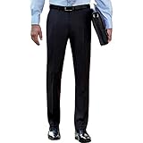 Brook Taverner Herren Br038/8655 Cassino Hose, Gr. 40, Schwarz, 50