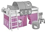 Lilokids Vorhang Hello Kitty Rosa - für Hochbett, Spielbett und Etagenb