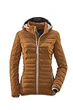 G.I.G.A. DX Damen Uyaka Casual Funktionsjacke In Daunenoptik Mit Abzippbarer Kapuze, Bronze, 42