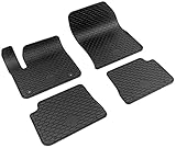 Walser RubberLine passgenaue Gummimatten kompatibel mit DS 3 Crossback, Opel Mokka, Opel Corsa F, Peugeot 208 II, Peugeot 2008 II