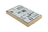 Hostelnovo - 500 Stück Fettpapier zum Verpacken von Lebensmitteln, Einzelmaß 32 x 20 cm, speziell für Pommestüten und jede Art von Behälter, Zeitungspap