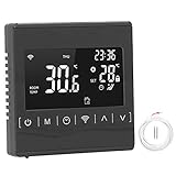 WiFi-Thermostat, Fußbodenheizungs-Thermostat, Wifi-Smart-Temperaturregelung, großer LCD-Bildschirm für elektrische Heizbänder, elektrothermische F