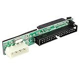 M17S SATA zu IDE Konverter Festplattenkonverter Adapter Parallel 7+15 Pin Buchse SATA SSD HDD auf IDE 2.5' 3.5'' 40 Pin Konverter Festplattenadap