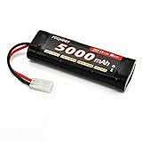 FCONEGY RC Akku 7.2V 5000mAh NiMH Batterie Wiederaufladbar Flat Pack Batterien Modellbau Akkupack für RC C