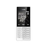 Nokia 216 Mobiltelefon (VGA Kamera, bis zu 25 Tage Akkulaufzeit, Bluetooth, UKW Radio, MP3 Player, Taschenlampe, Weckfunktion, Dual Sim) g