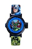 The Avengers Kinder Digital Uhr mit PU Armband AVG3536