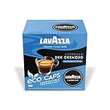 Lavazza A Modo Mio Espresso Dek Cremoso, Kaffee, Entkoffeiniert, Kaffeekapseln, Arabica, 80 Kap