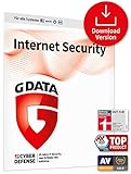 G DATA Internet Security 2021, 1 Gerät - 1 Jahr, Aktivierungscode per Email, Antivirus für PC, Mac, Android, iOS, Made in Germany - zukünftige Updates ink