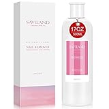 Saviland Uv Nagellack Entfernen - Professioneller Gelnägel Entferner Nagellackentferner Ohne Aceton Flüssigkeit 17 Unzen Entfernen Von Einweichgel Nagellack, Shellac Entferner Remover, Kleber G