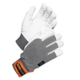 Worksafe Arbeitshandschuhe Thermo, Winter, A10-112W – Ziegenleder/Spandex, 1 Paar, Gr.10=XL – Handwerk, BAU, I