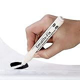 WENKO Emaille-Fix Stift Keramik Emaille Reparatur Remaille Paste Sanitärweiß, Temperaturbeständig 6 ml Weiß