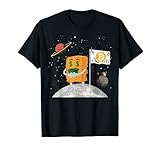 Bitcoin Emoticon Moon Coin Cryptocurrency BTC Blockchain T-S