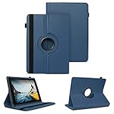 NAUC Tablet Schutzhülle kompatibel für Medion Lifetab P8912 Hülle Tasche Standfunktion 360° Drehbar Cover Universal Case, Farben:B