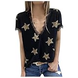 YJUU Blusentop Damen äRmellos Tunika Kinder Business Bluse Oberteile Hemdbluse 46 Ausgeh Tops Blusenshirt Weiß Sexy Tunika Lila Blusen Festliche Oberteile for Hochzeit Hemdbluse Grau Satin Top