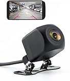 WiFi Rückfahrkamera Dash Kamera,WiFi Wireless Rückfahrkamera HD Nachtsicht Auto Rückfahrkamera Mini Körper wasserdichte Tachograph fü