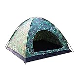lahomia Tragbares 4Person Camping Zelt Wasserdichtes Winddichtes Instant Pop Up Kupp