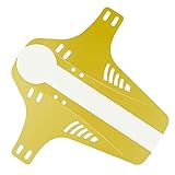 Fahrrad Schutzblech Fahrrad-Mordguard-Mountainbike- Kotflügel eingestellt Mtb Mordguard Bike Vordere Back Mud Guard Fender Slim Gabel Einfache Schutzguard Wings, 3 Farben Mudguard ( Color : Yellow )