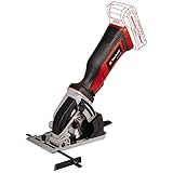 Einhell Akku-Mini-Handkreissäge TE-CS 18/89 Li-Solo Power X-Change (18 V, Li-Ion, 2500 min-1, 28 mm Schnitttiefe, 89 mm Sägeblattdurchmesser, ohne Akku und Ladegerät)