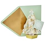 Hallmark Signature Pop Up Weihnachtskarte (3D-Weihnachtsbaumschmuck)