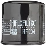 HifloFiltro Ölfilter HF-204C, chrom HF204 Black