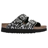 Papillio Damen Arizona Birko-Flor Leo Black Sandalen 39 EU