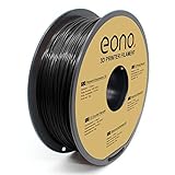 Amazon Brand- Eono Filament PLA 1.75mm, 3D Drucker PLA Filament 1kg Spool, Schwarz, Accuracy ±0.03