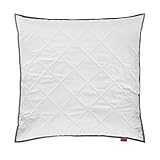 liebling atmungsaktives Stepp-Kopfkissen mit atmungsaktivem Top Cool Mikrofaser Gewebe 80 x 80 cm, weiß