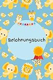 Belohnungsbuch: belohnungssystem Kinder für gutes Verhalten, gute Noten und Co | Punkte Sammeln zur Belohnung | in Blau mit Tier Design | ca. A5