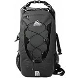 Cox Swain 35L wasserdichter Outdoor Rucksack Packsack für Fahrrad, Motorrad, Wassersport etc, Colour: Black