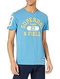 Superdry Mens M1010846A T-Shirt, Neptune Blue, XL